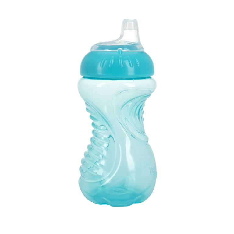 Nuby Sippy Cups, Leak-Proof, Soft Spout, Toddler No Spill