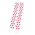 thumbnail image 6 of Alkepwun Women Compression Socks Warm Polka Dot Print Knee-High Socks Cotton Stretchy Calf Socks Nurses Travel Cute Knee High Socks Stockings Hiking Work Skiing Athletic Running Cycling, 6 of 6