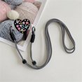 thumbnail image 2 of RYRA Love Shape Mobile Phone Back Clip Hanging Neck Mobile Phone Case Anti-drop Cell Phone Strap Rope Adjustable Phone Lanyard GT702, 2 of 5