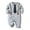 Gray, variant on Baby Boy Gentleman Romper Onesie Suits One-Piece Outfit Infant Formal Jumpsuits 0-12 Months