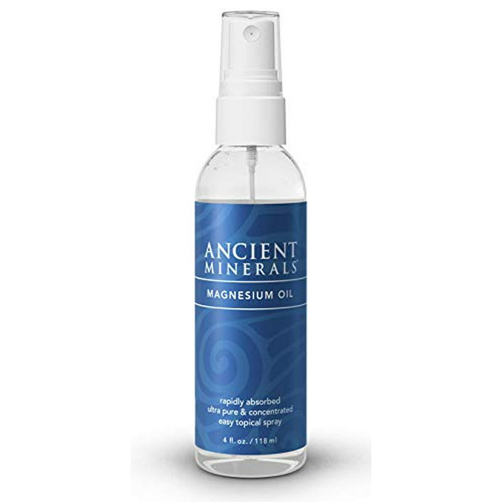 Ancient Minerals Magnesium Oil Spray Bottle of Pure Genuine Zechstein
