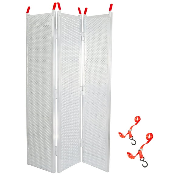 Black Widow Plate-Style Aluminum Extra-Wide Folding ATV Ramp