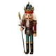 thumbnail image 1 of Wooden Nutcracker Soldier Handcraft Christmas Ornaments Desk Tabletop Decor Spear, 1 of 5
