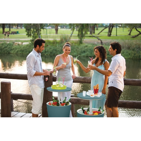 Keter 7 5 Gallon Cool Bar Patio Beverage Cooler Table Com - Keter Patio Cooler Table Keter 7 5 Gallon Cool Bar Patio Beverage Cooler Table Com - Keter Patio Cooler Table
