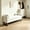 Ivory + Polyester, variant on AUU 63.98" Upholstered Chenille Storage Accent Bench with Flip-Top, Armrests, Backrest & 2 Bolster Pillows – End-of-Bed Footrest Ottoman with Metal Legs for Living Room, Hallway, Entryway, or Bedroom