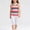 White, variant on Frnrwgo 2 Piece Girls Outfit Coloforful Striped Sleeveless Top and Cropped Pants Sets For Summer Size 1-12 Years