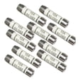 thumbnail image 2 of 10pcs BS1362 10A Tubo de Fusible de cerámica kusrkot 6x25 mm alimentación principal para hogar con enchufe, 2 of 4