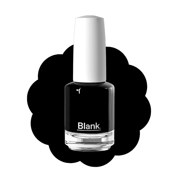 Blank Beauty x Walmart Black Nail Polish | Made in America