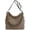 Brown, variant on PIKADINGNIS Crossbody Bag for Women Canvas Shoulder Purse Large Capacity Messenger Satchel Tote Handbag