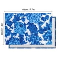 thumbnail image 6 of Pioneer Flower Floral Print Pattern Summer Placemats Table Placemats Set Of 4-Linen Kitchen Washable Placemats Table Mats 12x18 Inch Non-Slip Heat Resistant, 6 of 6