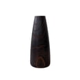 thumbnail image 2 of Solid Wood Vase | Handcrafted Minimalist Tapered Vase for Flowers | Natural Wood Grain Tabletop Decor | Home Decor for Living Room, Display Cabinet, Shelf | 9 Inch Tall Decorative Vase, 2 of 6