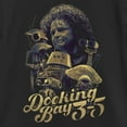 thumbnail image 2 of Men's Star Wars: The Book of Boba Fett Peli Motto Docking Bay 3-5  Graphic Tee Black Small, 2 of 5