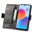 thumbnail image 3 of Compatible avec Zte Blade A52 Étui Portefeuille en Cuir Blocage Rfid Porte-Cartes Folio Rabattable Antichoc, 3 of 3