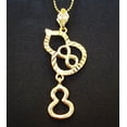thumbnail image 1 of Feng Shui Import LLC 3416 Collier Double Wu Lou avec Numéro 8, 1 of 1