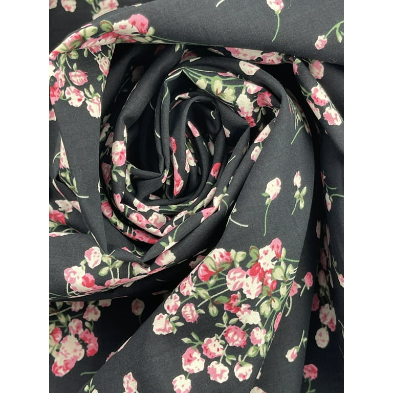 cotton dress fabric by the yard Solid Soft Poly Cotton Fabric By The Yard