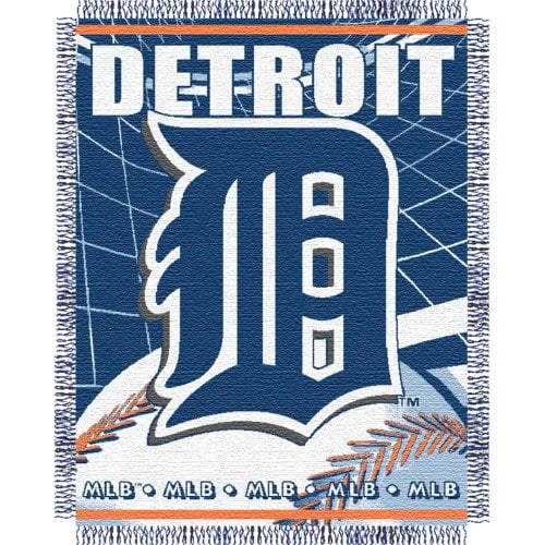 Northwest Co. DO NOT SET LIVE! MLB Detroit Tigers Woven Jacquard Throw