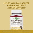 thumbnail image 3 of Gomitas de melatonina Nature's Way Extra Strength, 10 mg, 90 unidades, 3 of 7