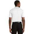 thumbnail image 2 of Sport-Tek Dri Mesh Polo with Tipped Collar and Piping-S (White/Black), 2 of 6