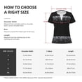 thumbnail image 5 of Naloa Silver Glitter1 Print T-Shirts Short Sleeve V Neck Tees for Women Fashion Tops Trendy Lightweight Soft Casual Summer Outfits Clothes, 5 of 5