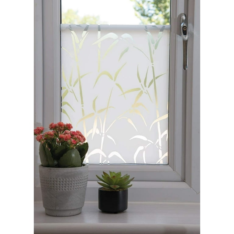 Dc-fix 26 x 59 in. Static Cling Window Film, Bamboo - Walmart.com