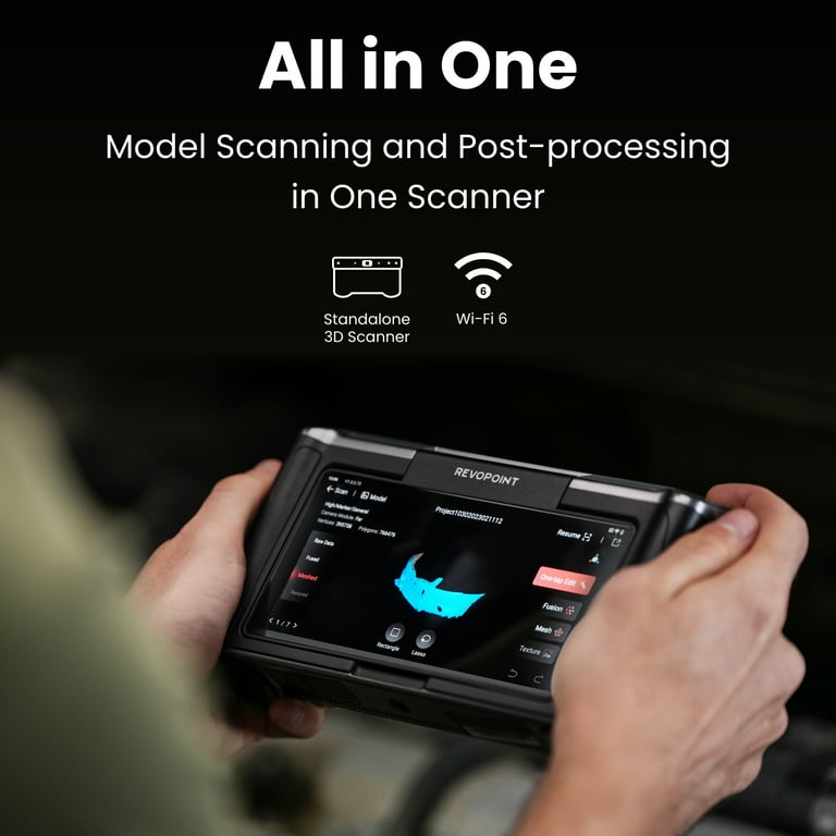 Revopoint MIRACO Pro 3D Digital Scanner, High Precision 32GB