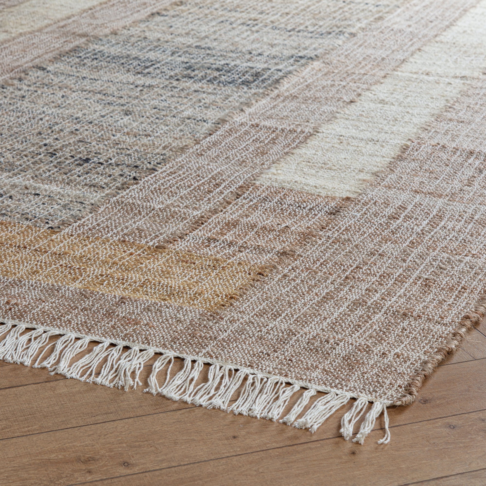 Anji Mountain Bohemian Hand-Made Area Rug, 96 in x 120 in