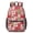Pioneer Flower Floral-2, variant on Pioneer Flower Floral Print Pattern 17" School Backpacks for Teens,Waterproof Oxford Fabric,S-Shape Padded Straps for School,Travel,Hiking,Camping