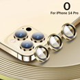 thumbnail image 1 of Pour iPhone 14 Plus Bleu pour iPhone 14 Pro Max 13 12 11 Protecteur d'Objectif de Caméra α0 P3H5, 1 of 9