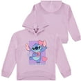 thumbnail image 3 of Disney's Lilo & Stitch Girls Pullover Hoodie - Little and Big Girls Sizes 4-16 Lilac, 3 of 6