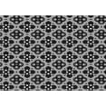 thumbnail image 1 of Ahgly Company Machine Washable Indoor Rectangle Transitional Charcoal Black Area Rugs, 3' x 5', 1 of 7