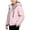 Pink, variant on Boys Fleece Lined Windbreaker Ski JacketsWinter Warm Coat Heavyweight Waterproof Full Zip up Snowboarding Rain Jacket with Pockets