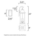 thumbnail image 2 of Maxim Lighting - Three Light Outdoor Wall Mount - Outdoor Wall Mount - Vicksburg, 2 of 6