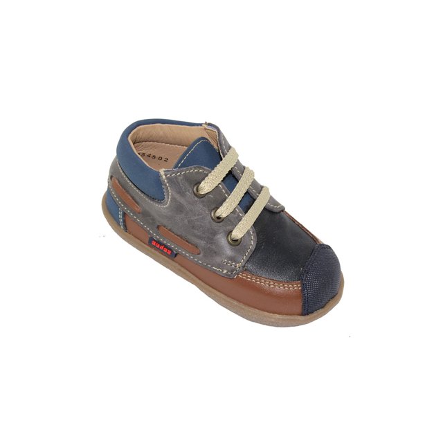BOTAS CASUALES COQUETA AZUL MARINO BEBE PIEL 954502E LEON 954502Ep