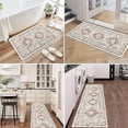 thumbnail image 4 of Kitchen Rug and Mat, Yamaziot Kitchen Runners Rugs Set of 3, Washable Non Slip Farmhouse Hallway Laundry Room Mat for Floor, Comfort Vinatge Boho Carpet, 4 of 6