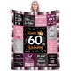 thumbnail image 1 of LHSHID 50th Birthday Gifts for Women Unique Happy Birthday Fleece Throw Blanket Funny 50 Years Old Birthday Decorations Gifts Best 50th Birthday Gfit Ideas for Mom Wife Sister Friends 50x60in, 1 of 6