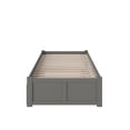 thumbnail image 5 of Concord Platform Bed with Flat Panel Foot Board and Twin Size Urban Trundle Bed, Multiple Colors, Multiple Sizes, 5 of 7