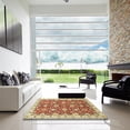 thumbnail image 6 of Ahgly Company Indoor Round Abstract Red Oriental Area Rugs, 3' Round, 6 of 6