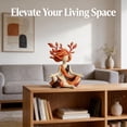thumbnail image 5 of Serenity Growth Inner Harmony Sculptural Figurine, Resin Zen Meditation Sculpture, Calm Relaxation Statue Ornament, Spiritual Decor for Living Room Bedroom Meditation Room, Unique Healing Gift, 5 of 7