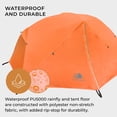 thumbnail image 3 of Carpa Hyke & Byke Zion para Senderismo y Mochilero 1 Persona Naranja, 3 of 7