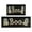 Spooky Ghost Boo-2, variant on Halloween Kitchen Mats Sets Of 2 Spooky Ghost Boo Happy Halloween Spooky Decor Mats for Door Bath Washable Decor Doormat Decorations for Home Dining Room (17x47in+30x17in)
