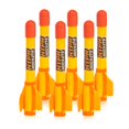 thumbnail image 4 of Hypr Rocket Launcher Original Refill Pack - 6 Patented Designed Rockets Only Aerodynamic Rocket Head High-Performance Fins Soars 500 Feet Durable Outdoor Toy for Kids Christmas/Birthday Gifts, 4 of 5