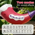 thumbnail image 2 of Animal Caller Toys for Kids Toddlers, 2 Modes & 30 Animal Sounds Toys for Boys Girls Ages 3+, Hunting Toys Horn for Outdoor Nature Exploration, 5-Level Lights, Lung Capacity Training, Red, 2 of 7