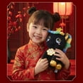 thumbnail image 2 of Red Wishing Horse Stuffed Ornament, Auspicious Hanging Decor for Car Home, Chinese Year Gift, Soft Plush(B-Black), 2 of 6