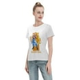thumbnail image 4 of Women's Basic Short Sleeve T-Shirt Super Saiyan, 4 of 6