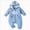 A34-Blue, variant on Comfort Baby Long Sleeve Bodysuits, Organic Cotton, Boys & Girls,6-12 Months 12-24 Months 2t 3t 4t 5t 6t 7t 8t 9t Children(Blue,0-3 Months)