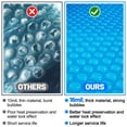 thumbnail image 3 of Funda para bañera de hidromasaje MADHOLLY, 7 × 7 pies, cuadrada, 16 mil, azul burbuja, 3 of 6