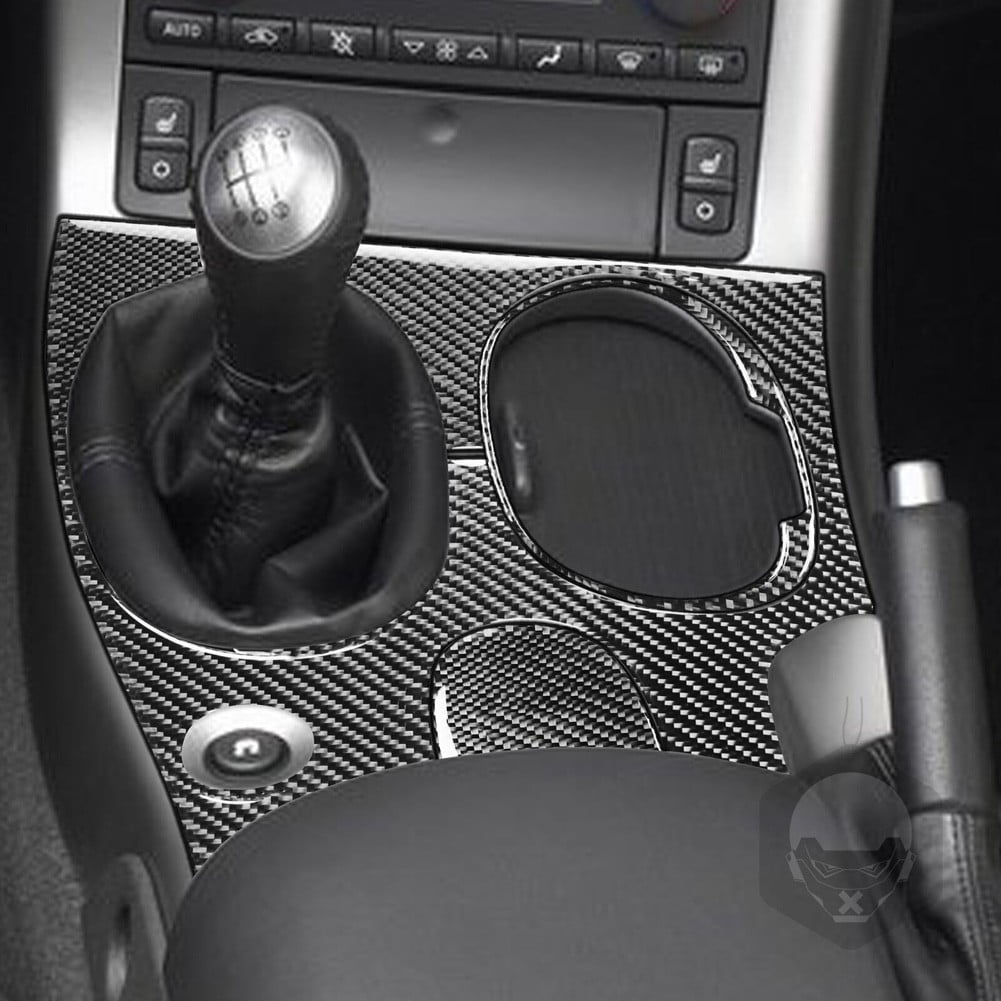 For Corvette C6 2005-07 Carbon Fiber GPS AC Storage Box Heat Panel Interior Trim