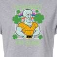 thumbnail image 3 of SpongeBob SquarePants - Charmed I'm Sure  - Juniors Cropped Cotton Blend T-Shirt, 3 of 6