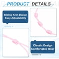 thumbnail image 3 of 10 Pcs Adjustable Cord Bracelet String, 7 Knot Good Luck Handmade Braided String Protection for Women DIY Wrist Jewelry Making, 13-26cm Long, 3 of 5
