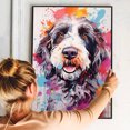 thumbnail image 4 of Barbet Dog Art - Watercolor Style Wall, Home or Apartment Decor - Sweet Poster Print Gift for Puppy Lovers, Dog Lovers, Women, Girls, Kids, Baby Room, Nursery, 4 of 5